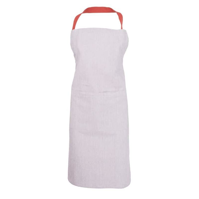 Keukenschort Evergrey (75x85cm) rood