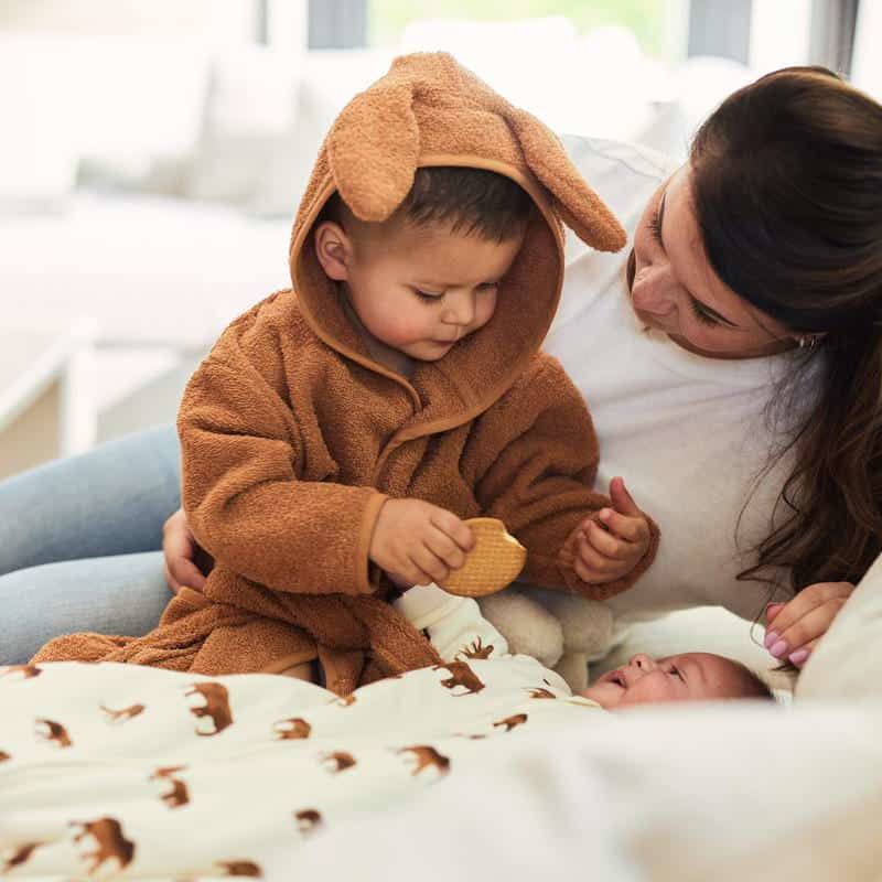 Jollein Badjas (1-2 jaar) caramel - Afbeelding 2