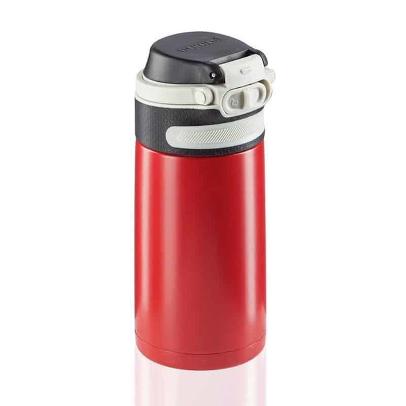 Leifheit Isolatiebeker flip (350ml) rood