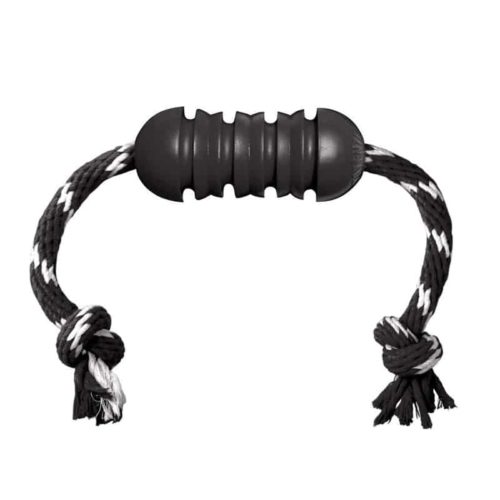 Kong Extreme Dental w/rope (M) zwart