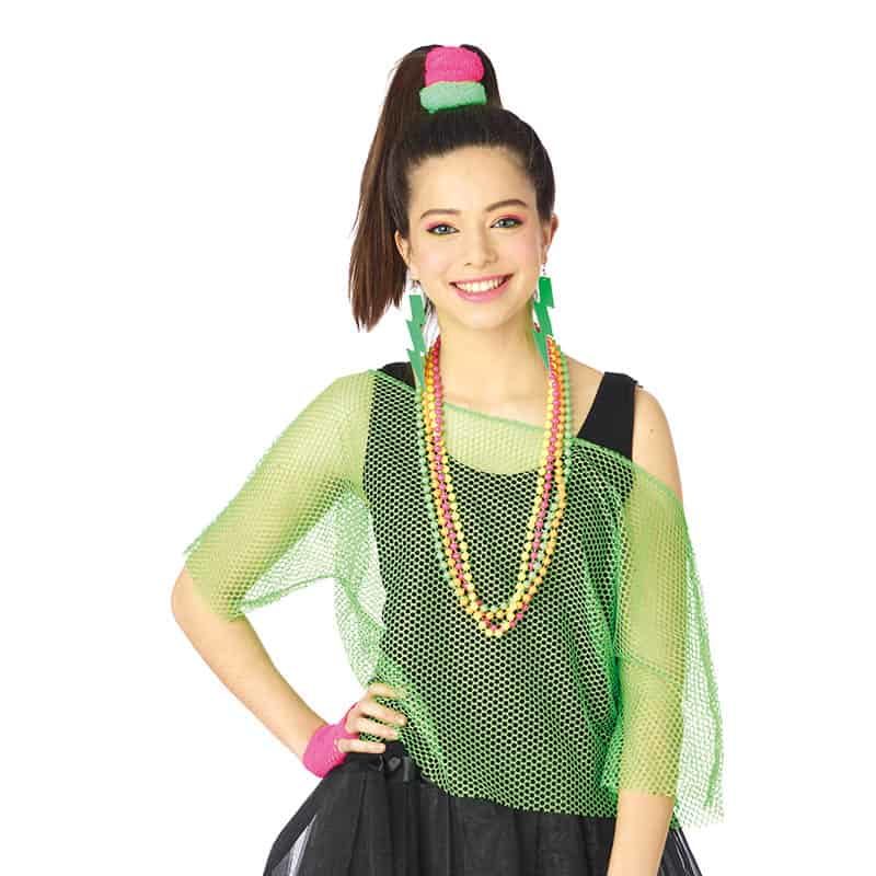 T-shirt visnet neon - Afbeelding 3