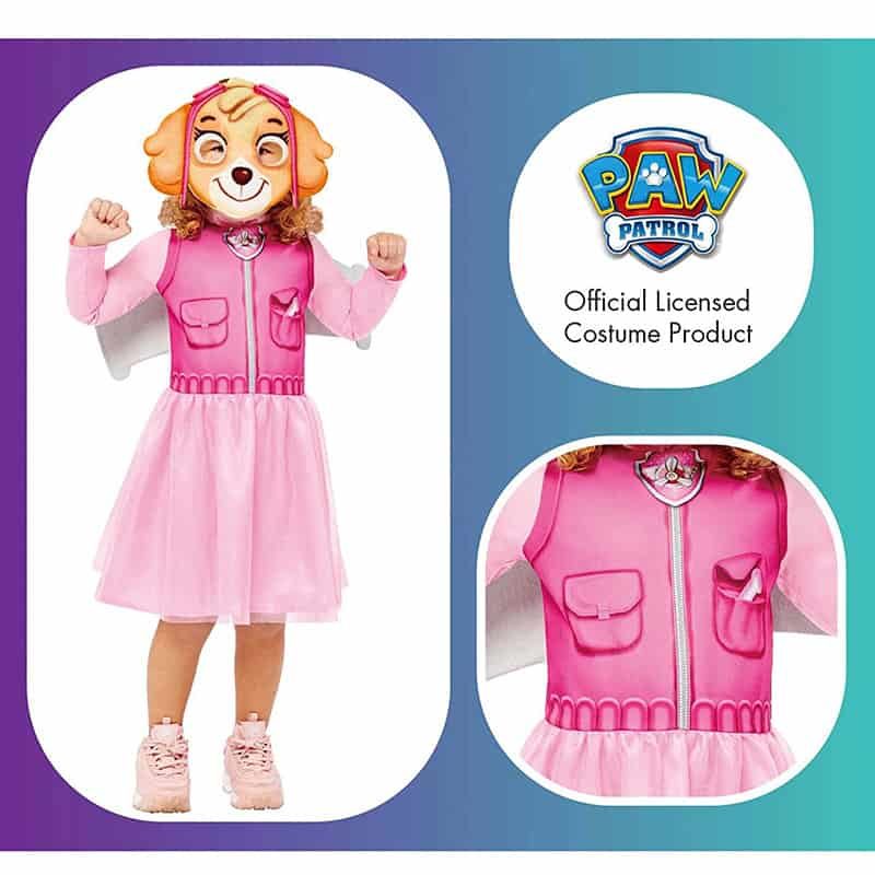 Paw Patrol Verkleedkostuum Skye (3-6 j) - Afbeelding 4