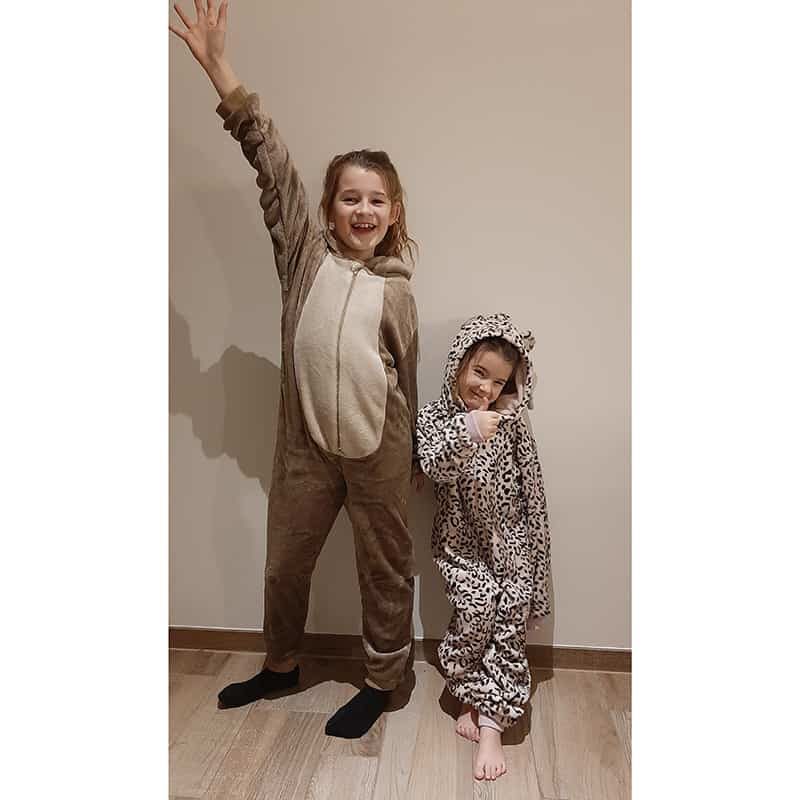 Onesie dierenprint (kind/volwassenen) - Afbeelding 6