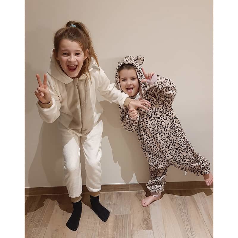 Onesie dierenprint (kind/volwassenen) - Afbeelding 5