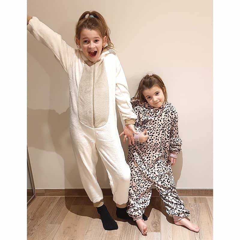 Onesie dierenprint (kind/volwassenen) - Afbeelding 4