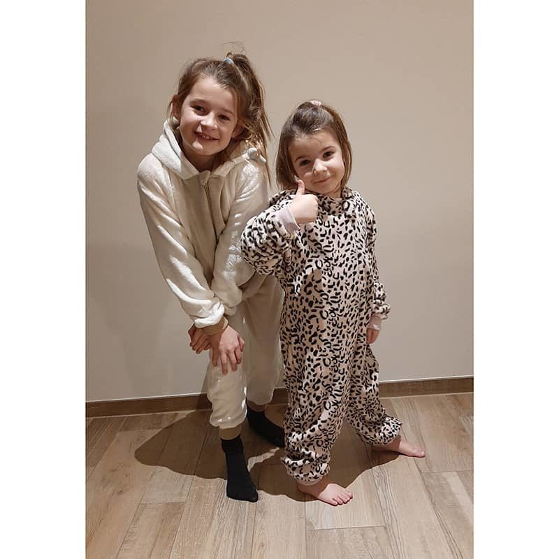 Onesie dierenprint (kind/volwassenen) - Afbeelding 3