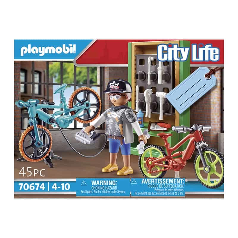 Playmobil City Life: E-Bike werkplaats (70674) - Afbeelding 5