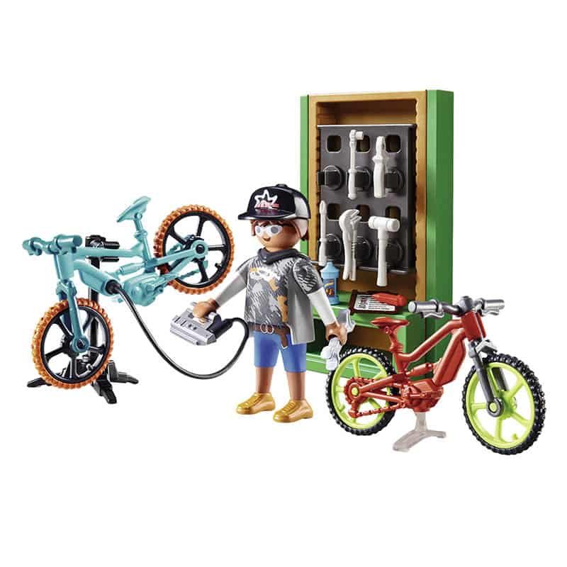Playmobil City Life: E-Bike werkplaats (70674) - Afbeelding 4