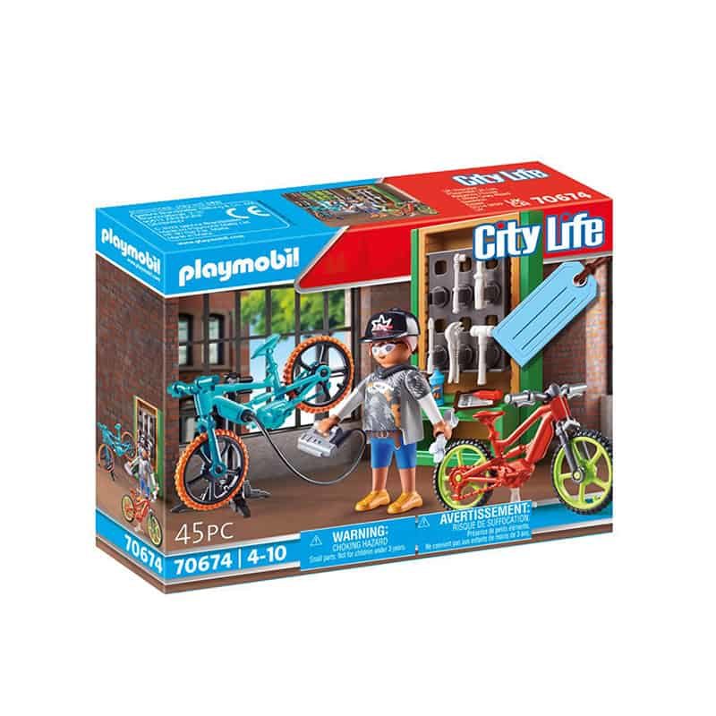 Playmobil City Life: E-Bike werkplaats (70674)