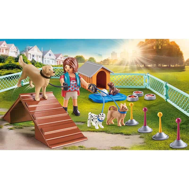 Playmobil City Life: Hondentrainster (70676) - Afbeelding 2