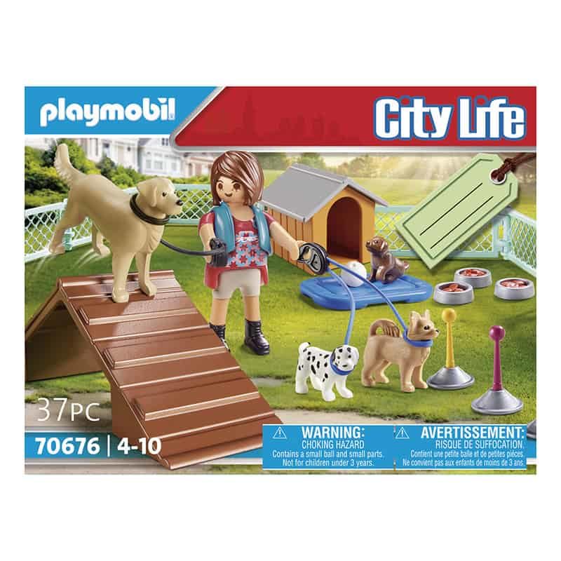 Playmobil City Life: Hondentrainster (70676) - Afbeelding 4