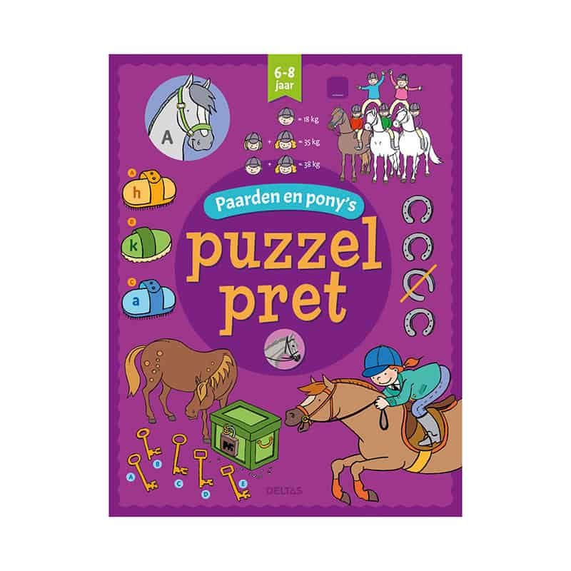 Puzzelpret - Paarden en pony's (6-8 j.)