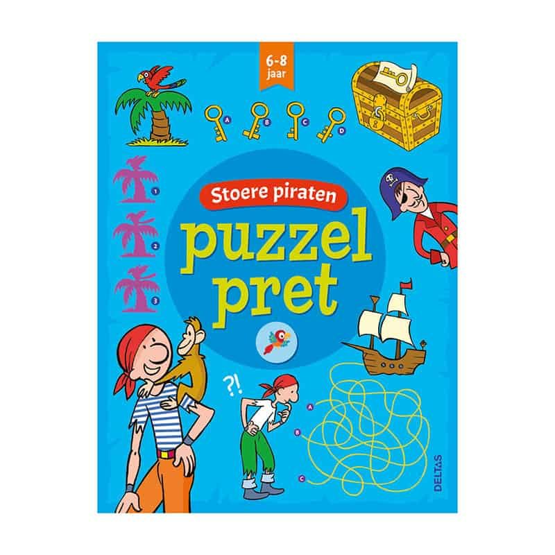 Puzzelpret - Stoere piraten (6-8 j.)