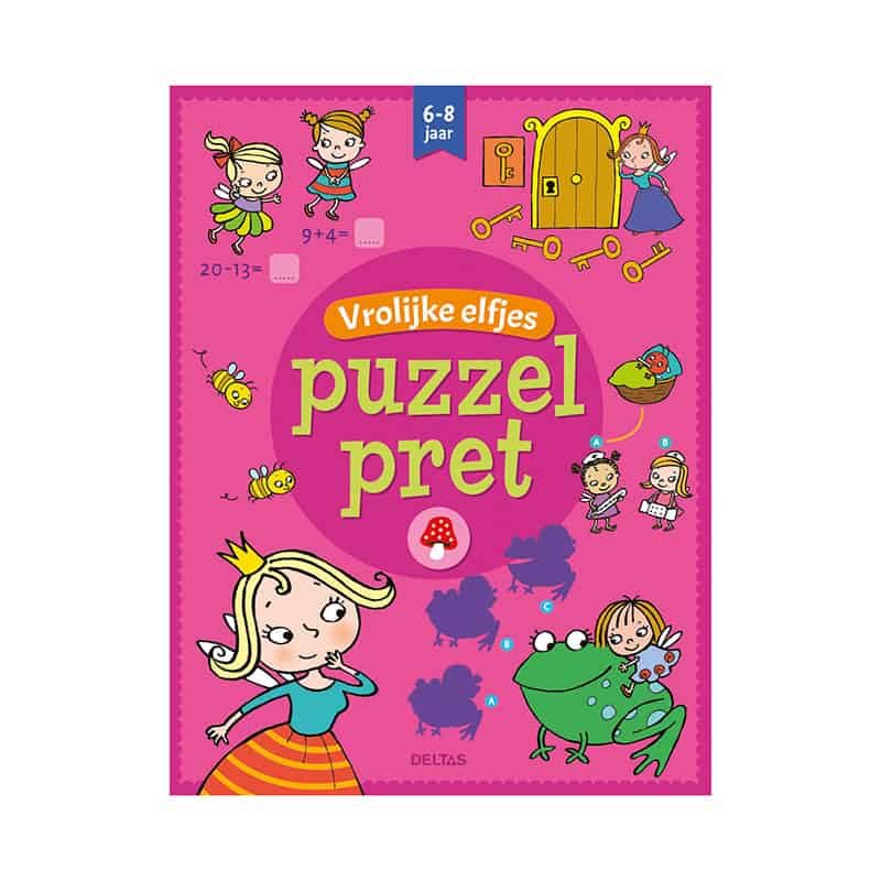 Puzzelpret - Vrolijke elfjes (6-8 j.)