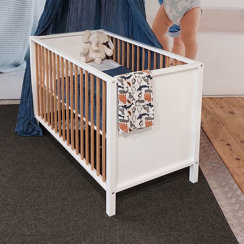 Quax Bed Nordic wit naturel - Afbeelding 2