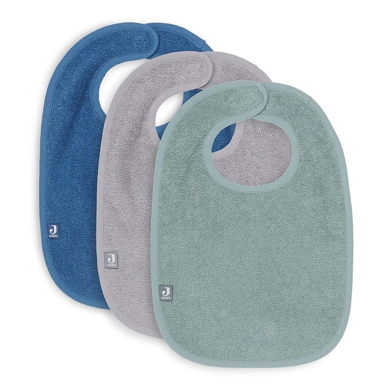 Jollein Slab (3-pack) ash green/grey/bleu