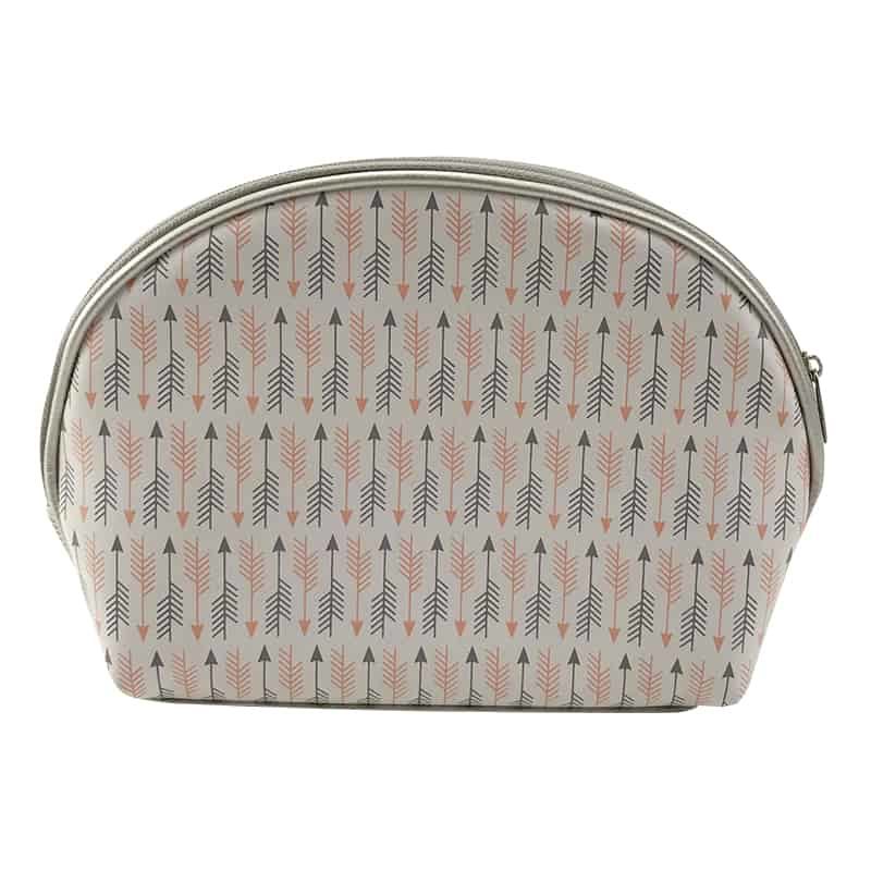 Make-up tasje met pijlenmotief 21x14x5cm
