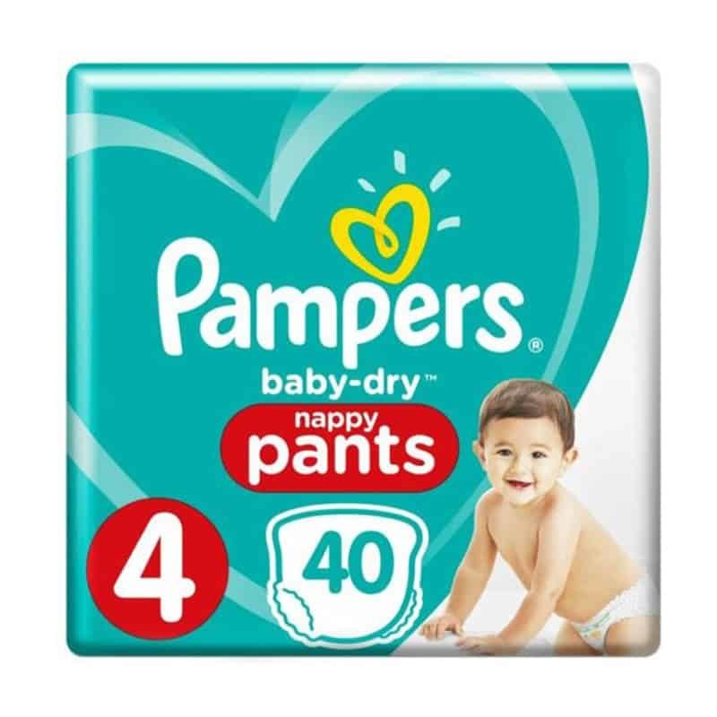 Pampers Babydry pants Nr.4 (40 stuks)