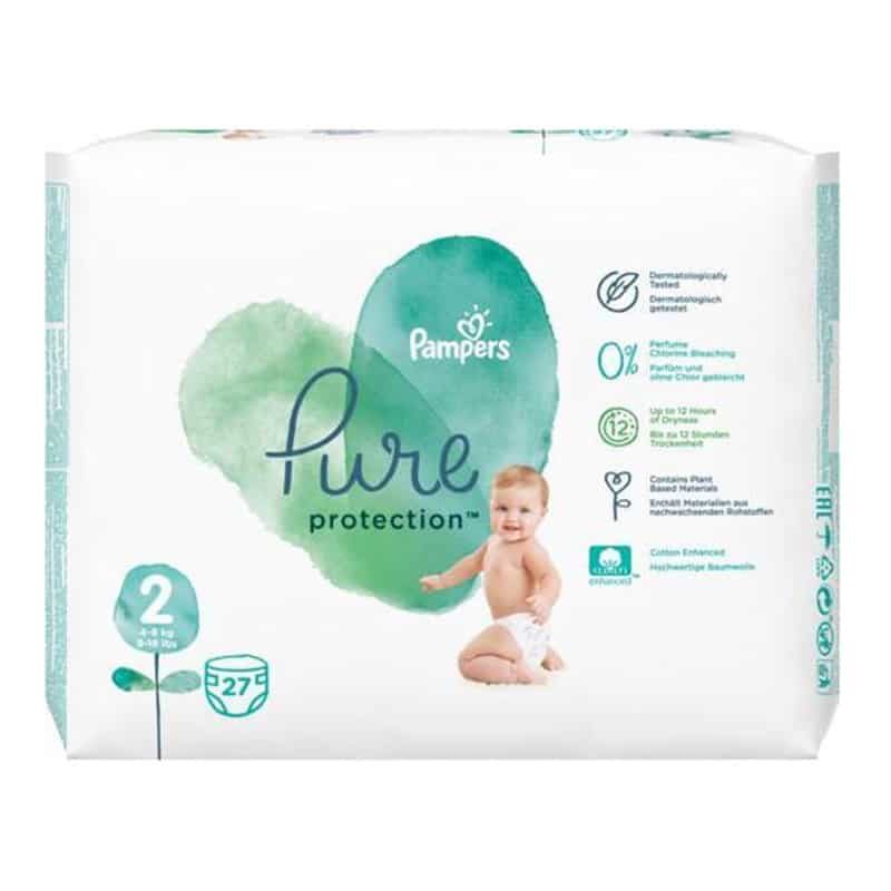 Pampers Pure Protection nr.2 (27 stuks)
