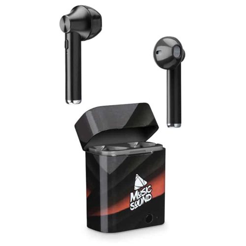 MusicS in-ear hoofdtelefoon BT TWS1 - zwart