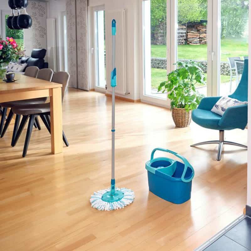 Leifheit Clean Twist mop + emmer + steel - Afbeelding 4
