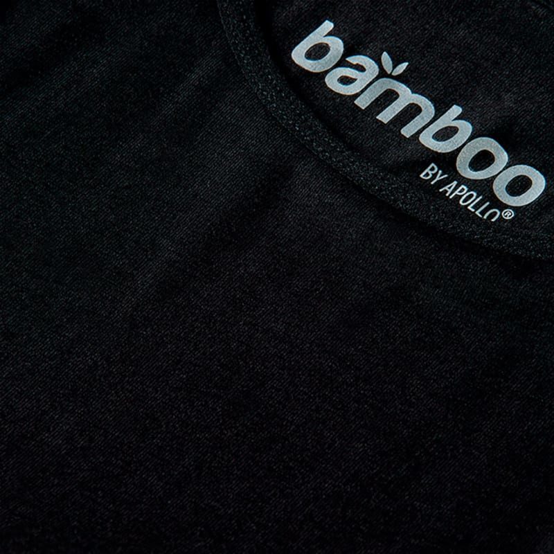 Bamboo Singlet (2 stuks) dames zwart - Afbeelding 3