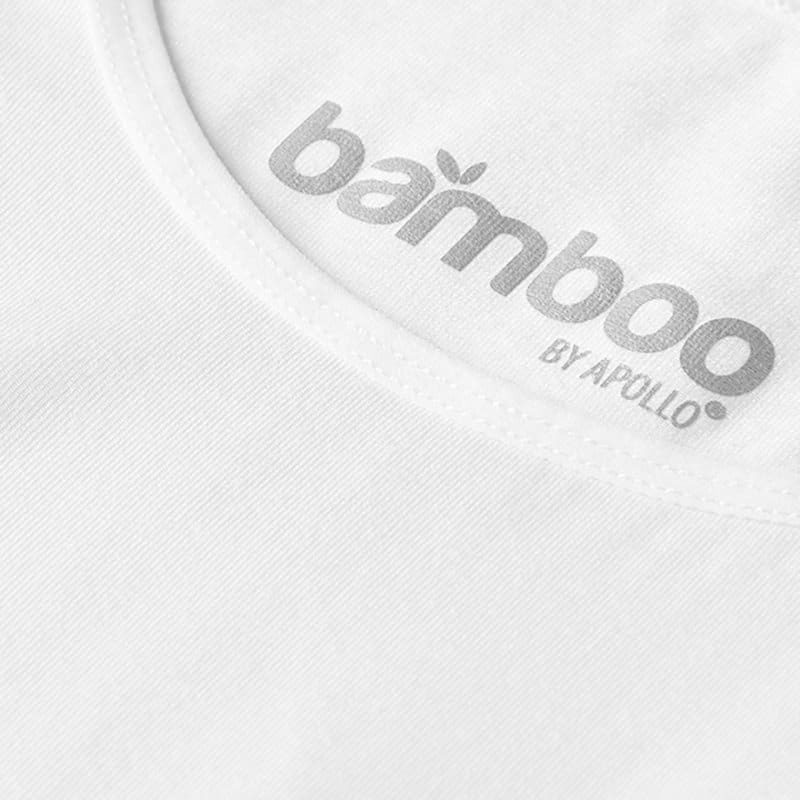 Bamboo Singlet (2 stuks) dames wit - Afbeelding 3