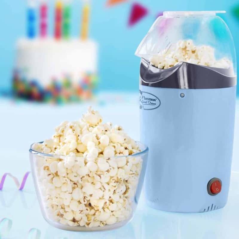 Bestron Popcornmaker (1200W) blauw - Afbeelding 2