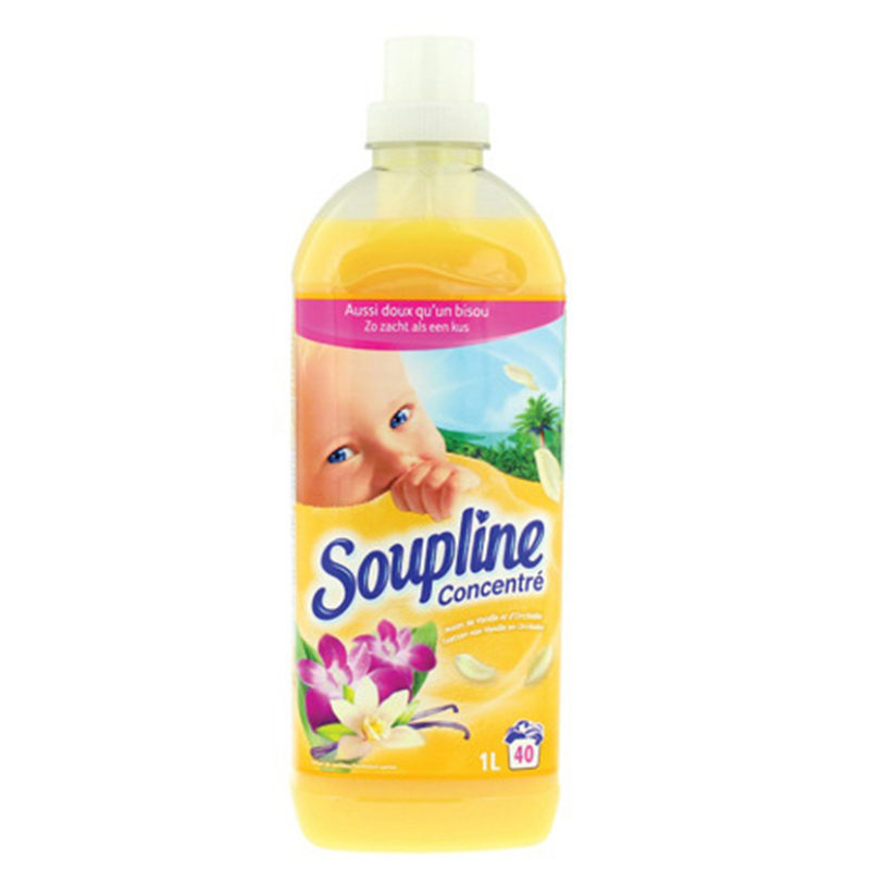 Soupline Vanille/orchidee 1L 40sc