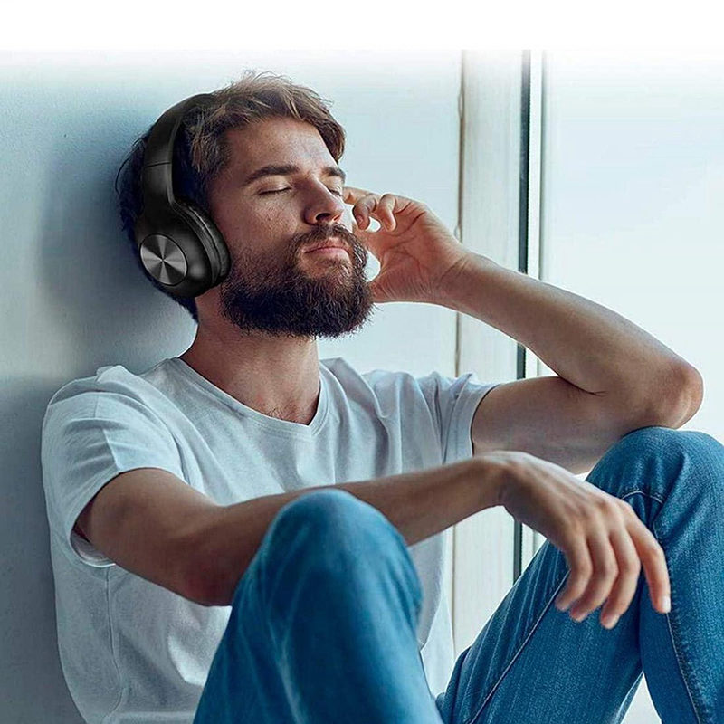 Lenova headphone over-ear HPH116 BT zwart - Afbeelding 6