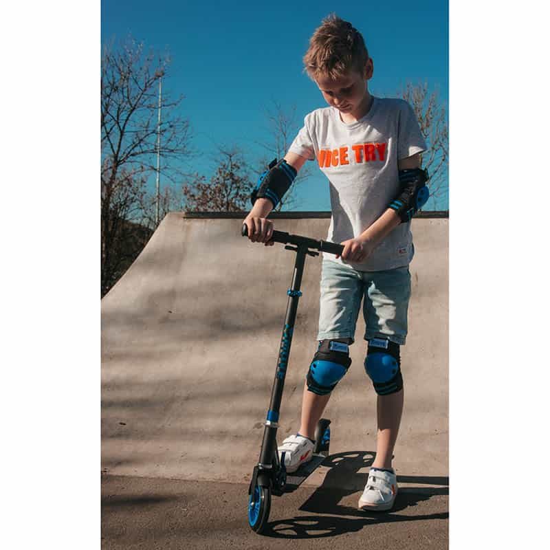 Maple Leaf Skate scooter alu (145mm) blauw - Afbeelding 11