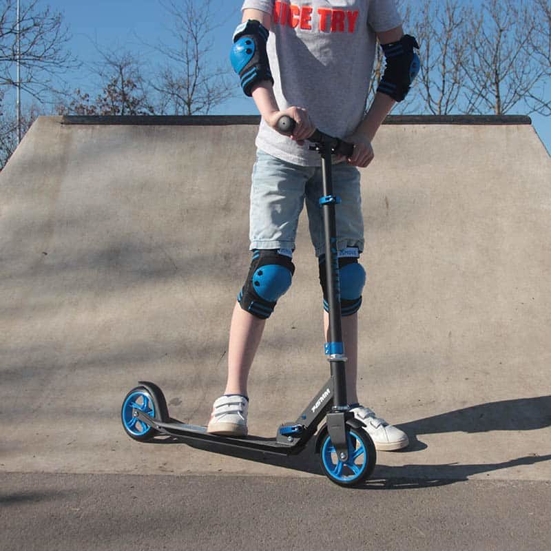 Maple Leaf Skate scooter alu (145mm) blauw - Afbeelding 7