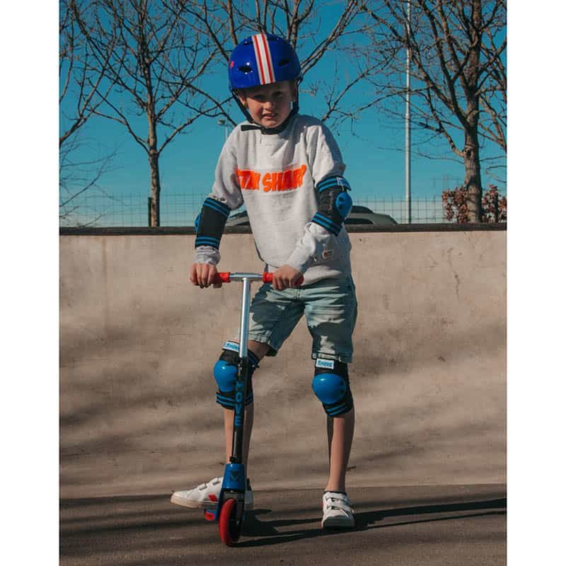 Maple Leaf Skate scooter alu (145mm) blauw - Afbeelding 10