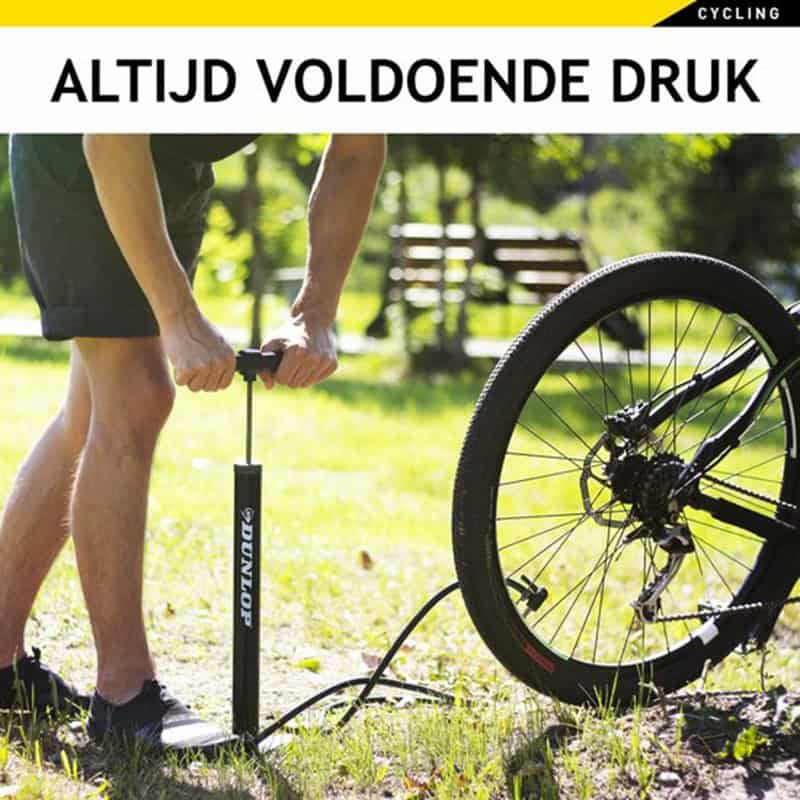 Dunlop Fietspomp staand (ø35mm, H62cm) - Afbeelding 5
