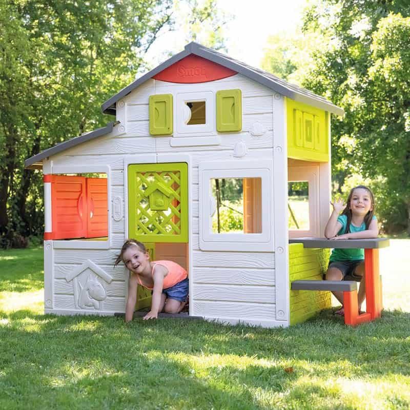 Smoby Speelhuis Playhouse Neo Friends (217x171x172cm) - Afbeelding 2