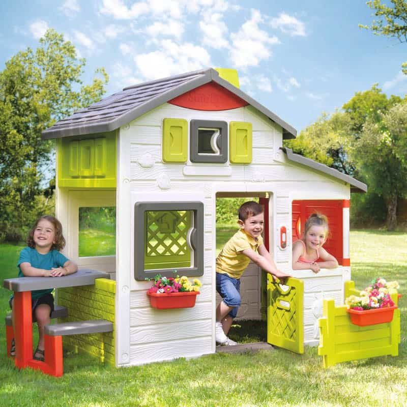 Smoby Speelhuis Playhouse Neo Friends (217x171x172cm) - Afbeelding 4