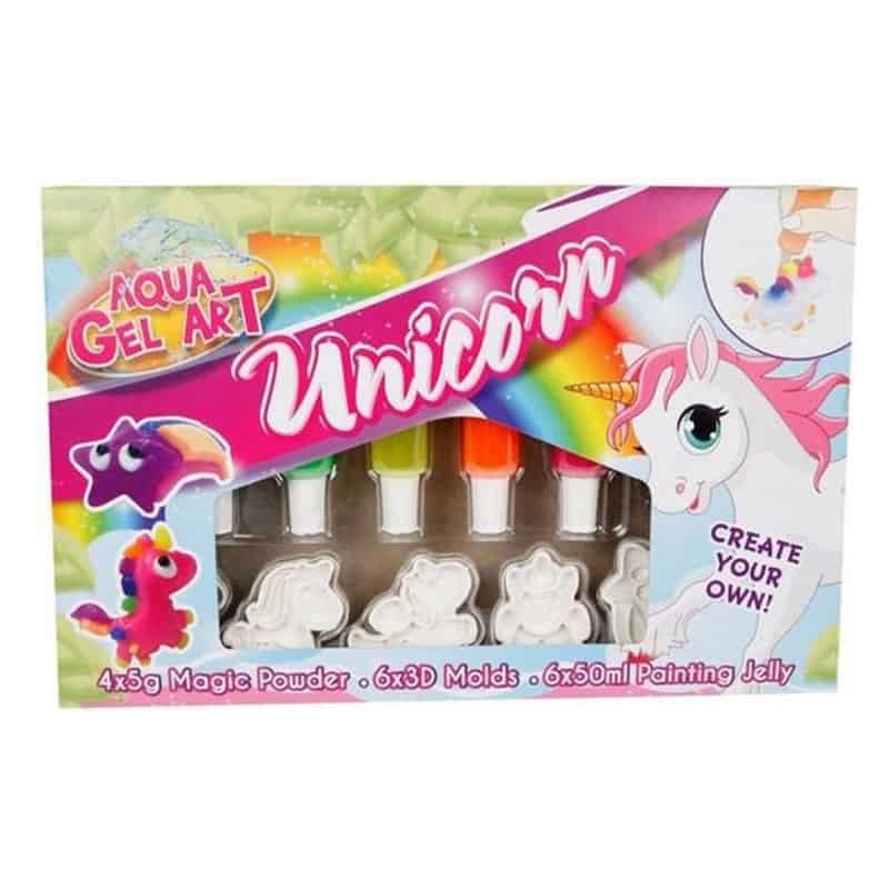 Unicorn 3D aqua gel figuren maken