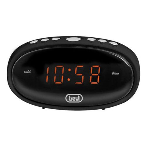 Trevi wekkerradio EC880 zwart