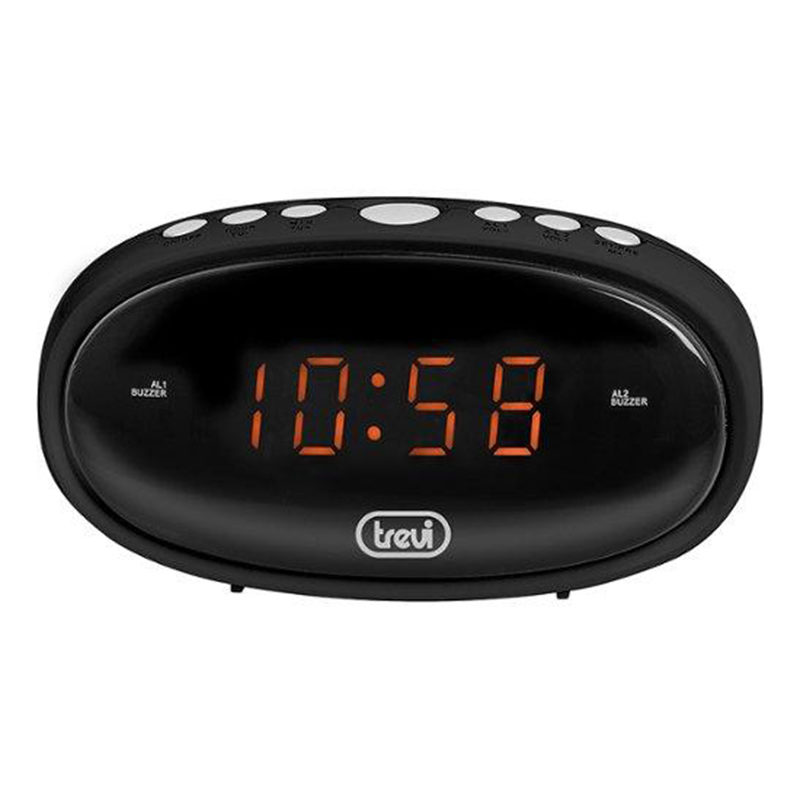 Trevi wekkerradio EC880 zwart