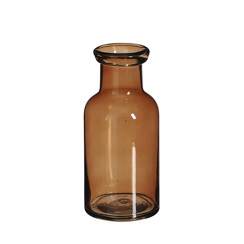 Regal fles (ø9x20cm) bruin