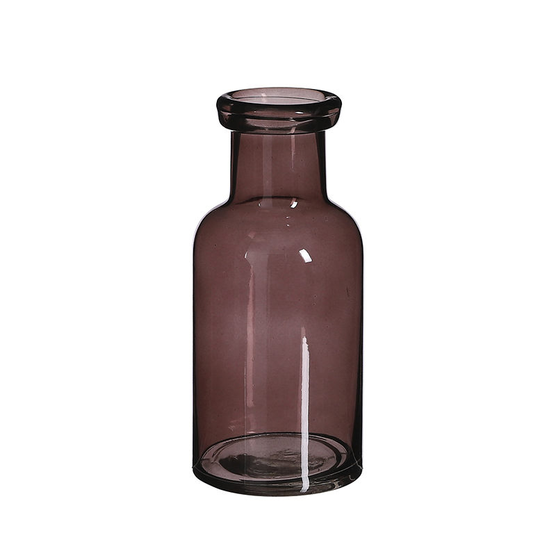 Regal fles (ø9x20cm) donkerbruin