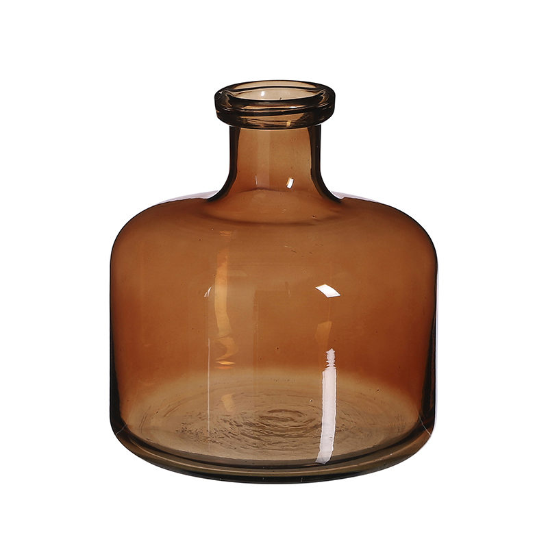 Regal fles (ø20x21cm) bruin