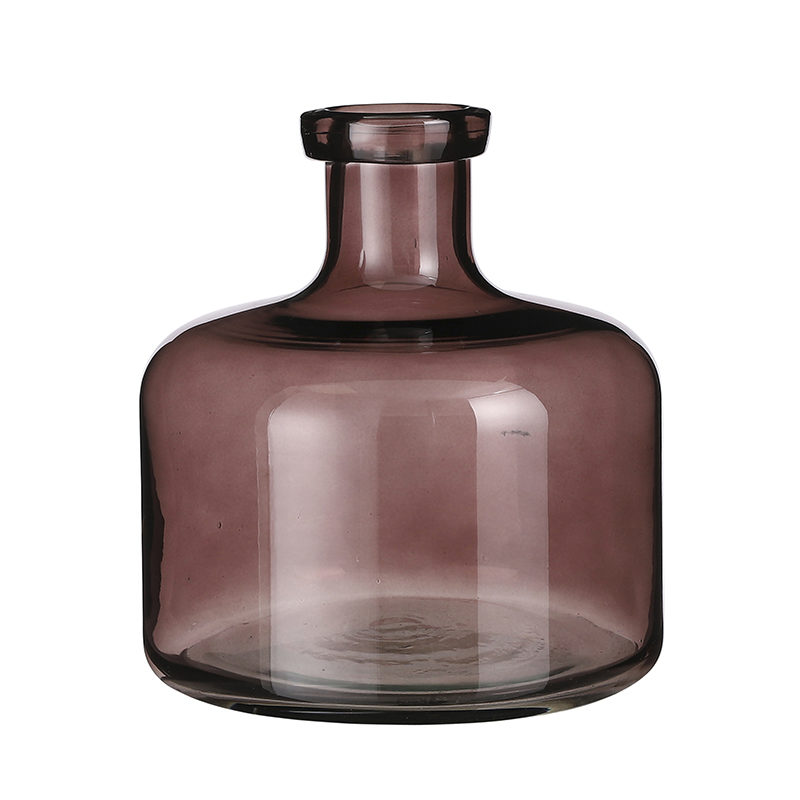 Regal fles (ø20x21cm) donkerbruin