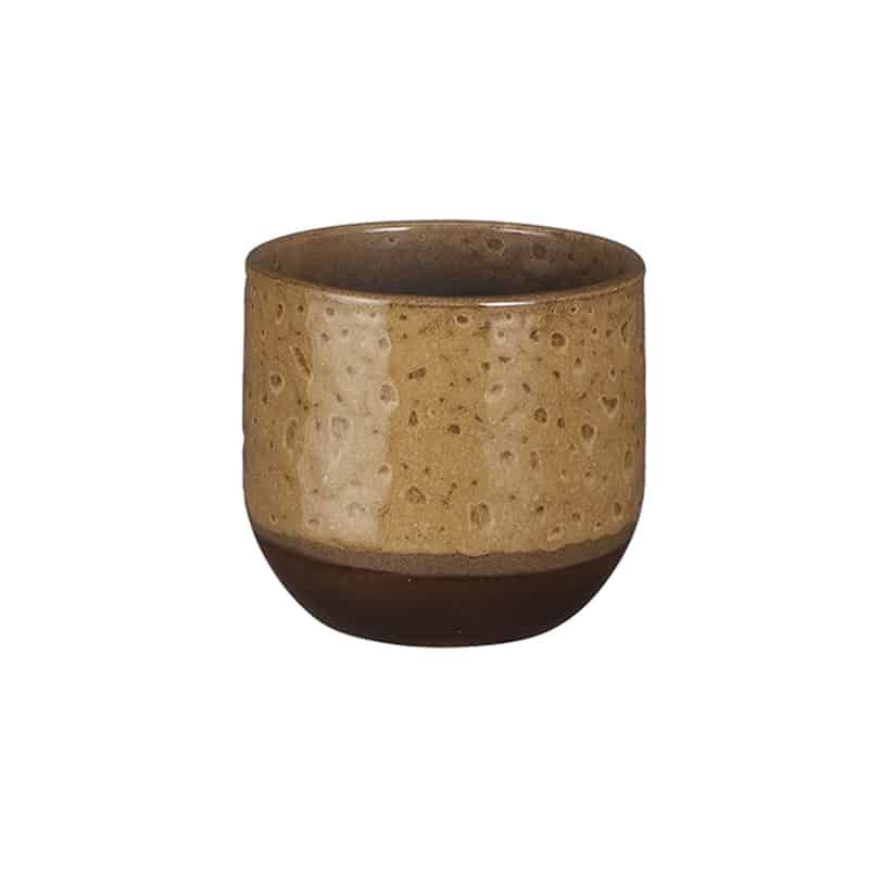 Nora pot (ø16x15cm) oker