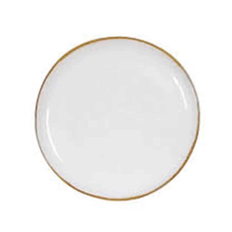 Tabo ontbijtbord (ø20,5cm) ceramic wit