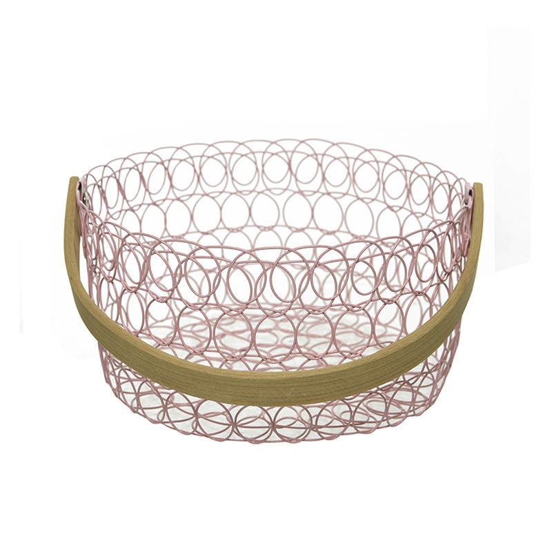 Mand (ø20xH10cm) ijzer - Afbeelding 2