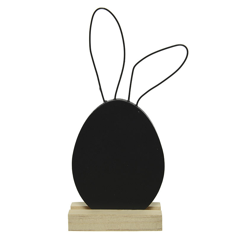 Krijtbord MDF zwart (H16cm)