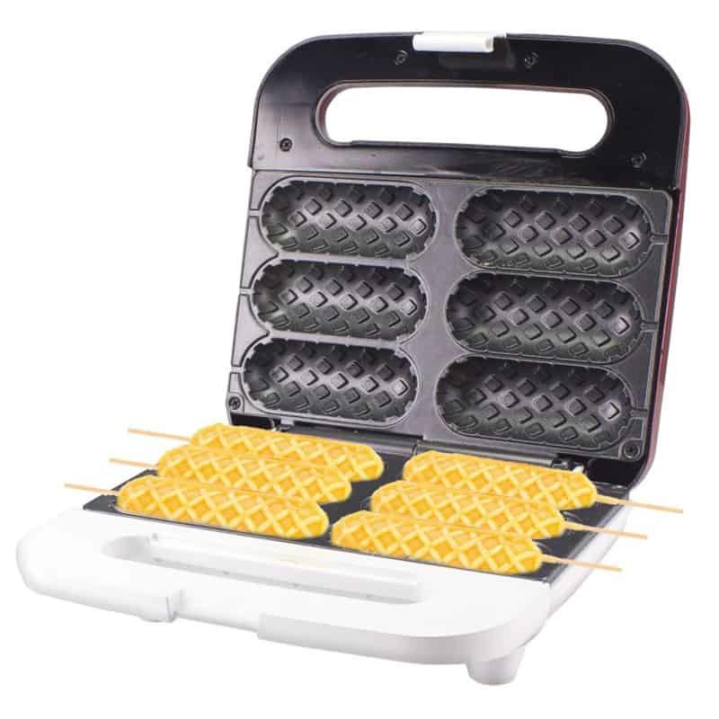 Beper Stokjeswafelmaker (850W) rood