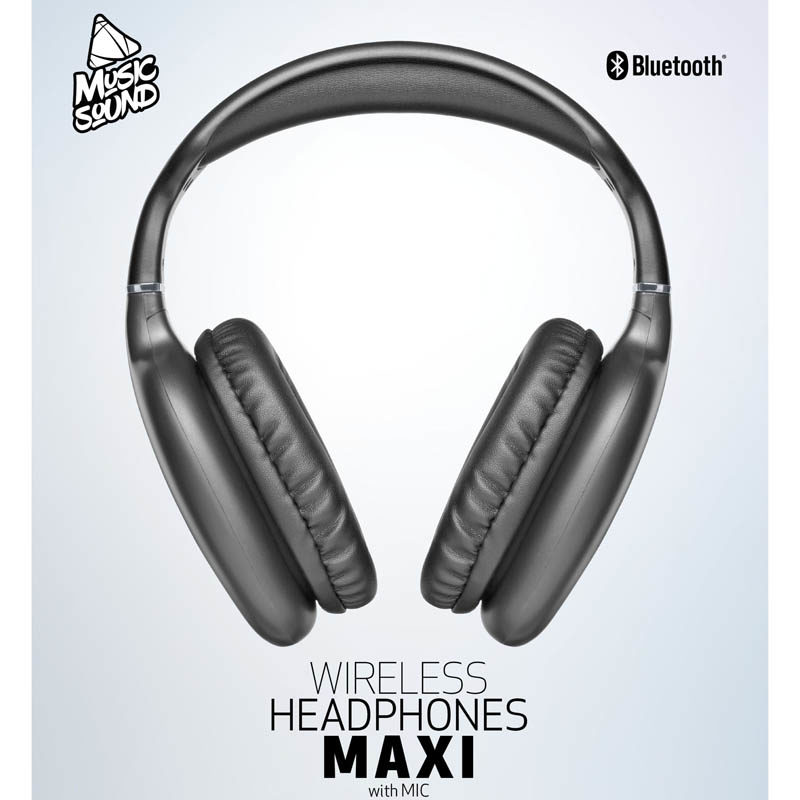 Music Sound Hoofdtelefoon over-ear MS MAXI BT zwart - Afbeelding 4