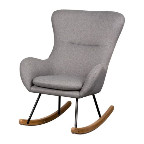 Quax Schommelstoel rocking chair donker grijs